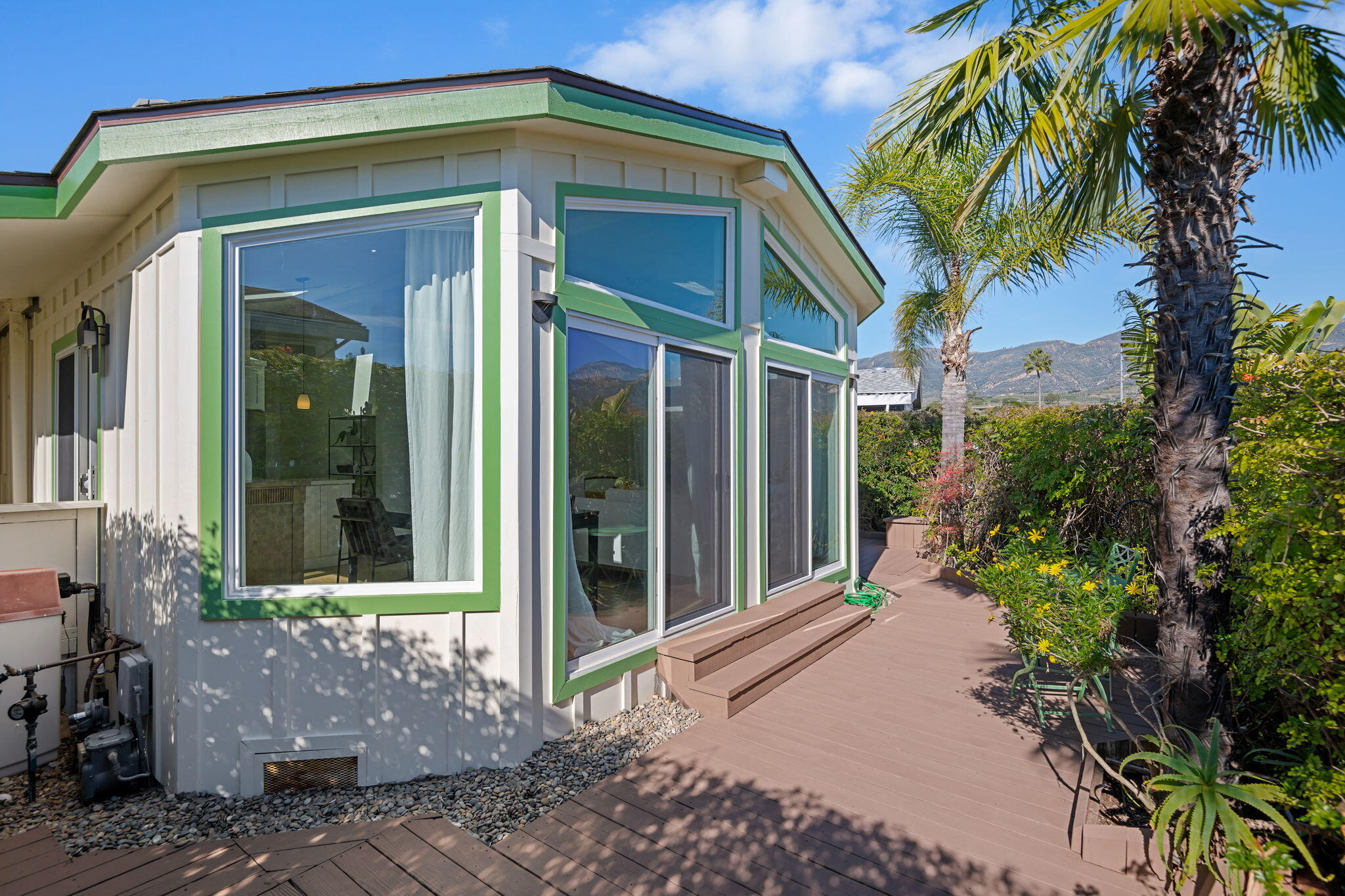 333 Old Mill Road, Unit SPC 256 Santa Barbara, CA 93110 - Photo 3 of 31 Rear Exterior with Wrap Around Deck