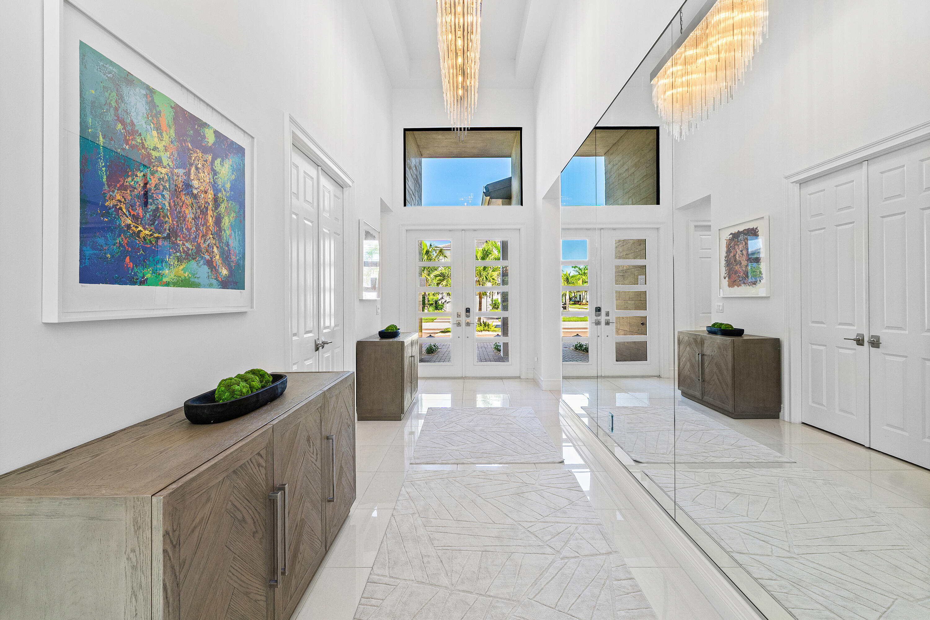 9594 Vescovato Way Boca Raton, FL 33496 - Photo 5 of 67 a bedroom with furniture and a large window