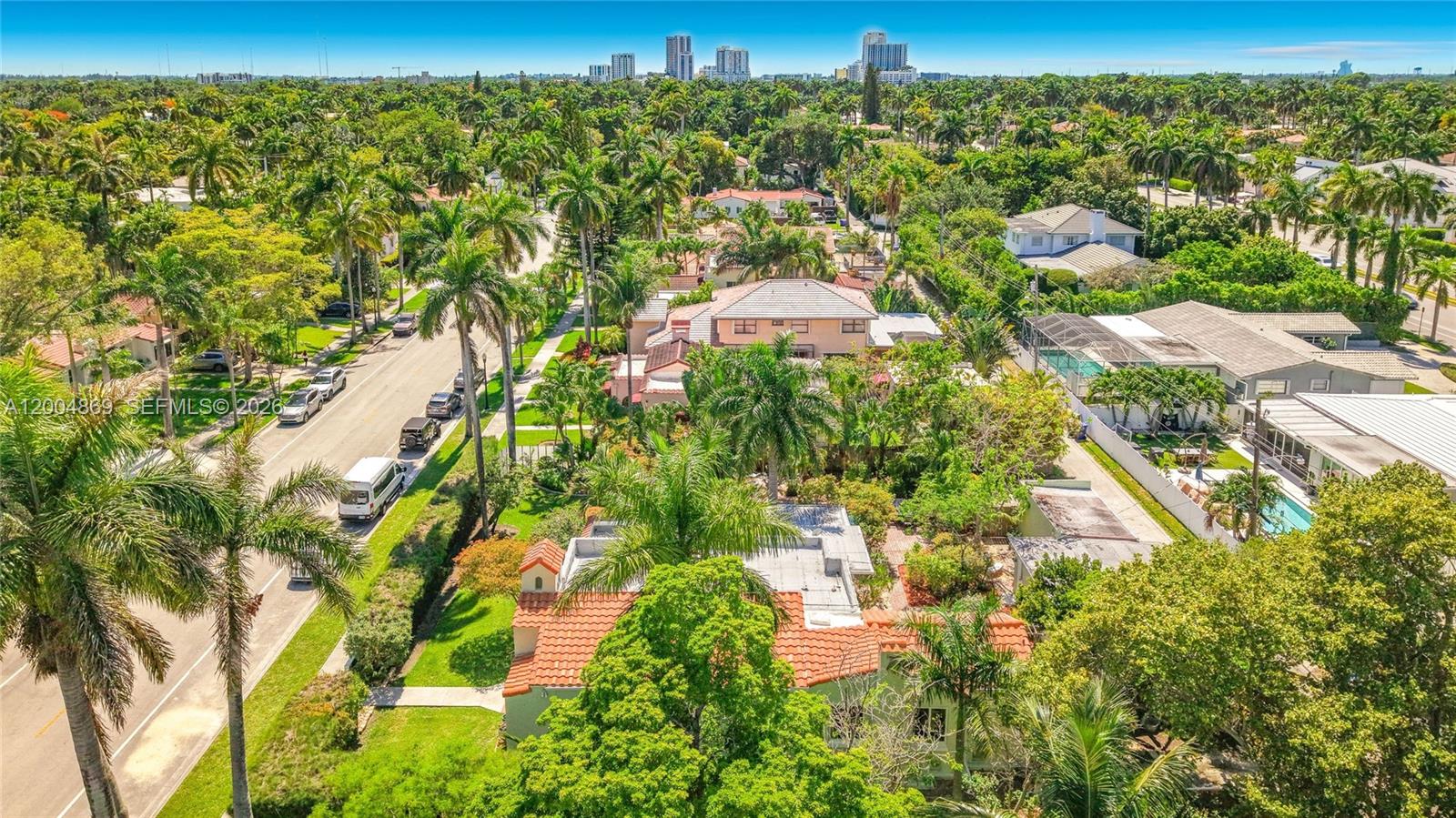 1029 Harrison Street Hollywood, FL 33019 - Photo 65 of 74 Looking over house towards Downtown Hollywood and Young Circle