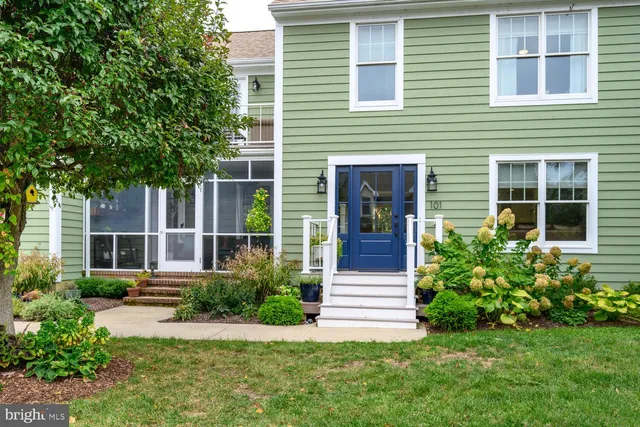 a view of a house with a yard and plants