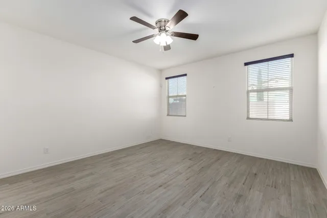 a view of a backyard of the house