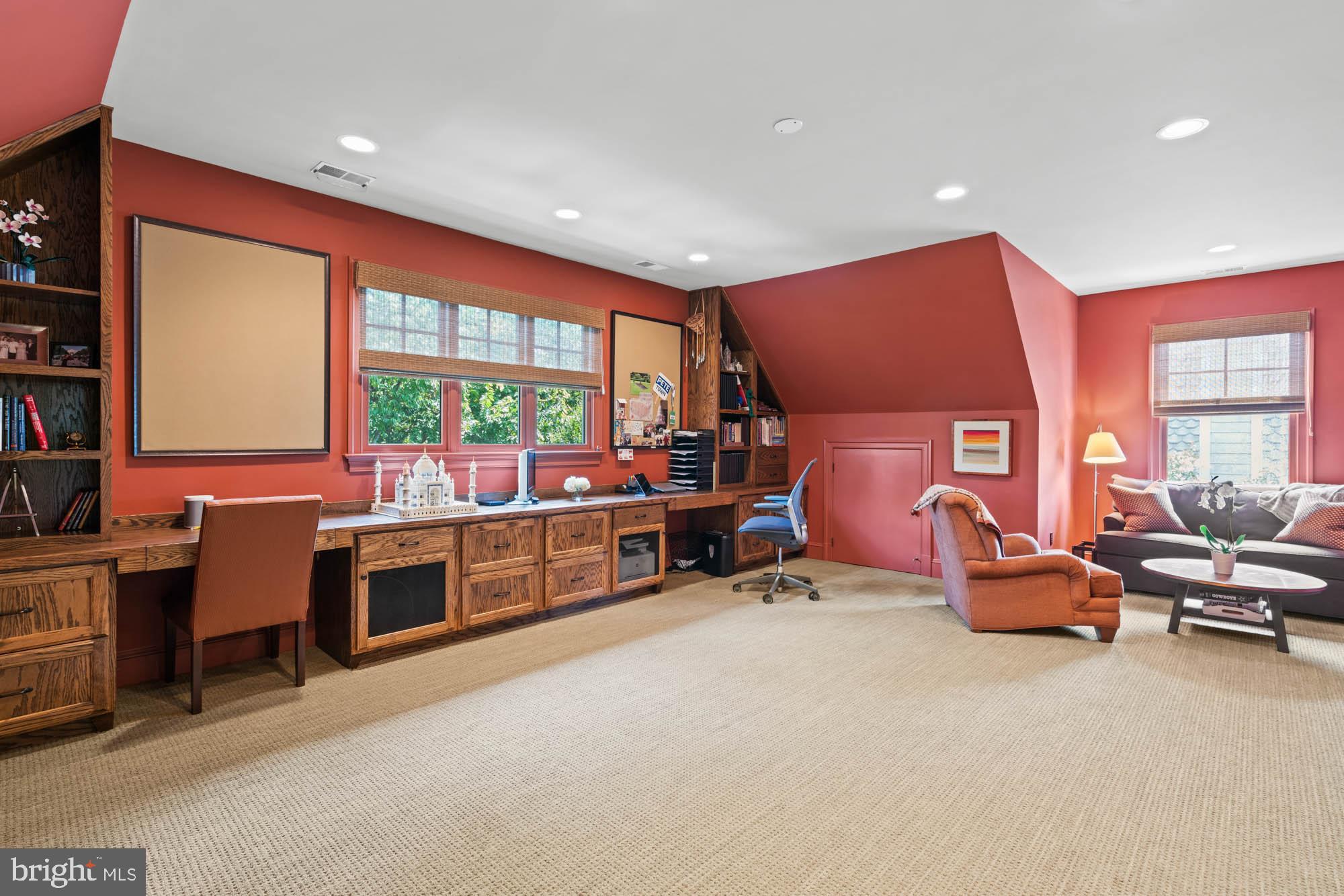 2215 King Place Northwest Washington, DC 20007 - Photo 41 of 58 a room with furniture and a large window