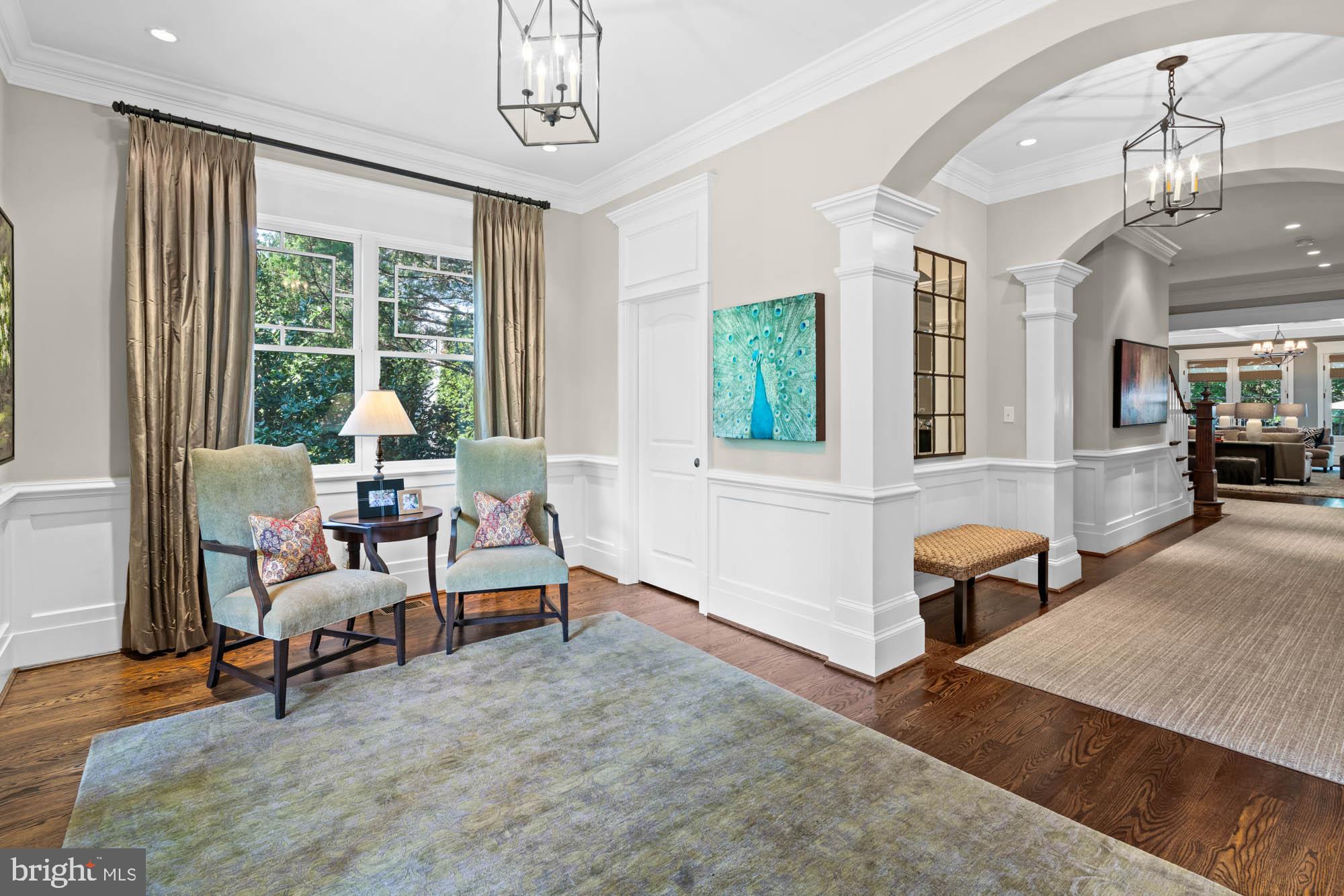 2215 King Place Northwest Washington, DC 20007 - Photo 5 of 58 a living room with furniture and a window
