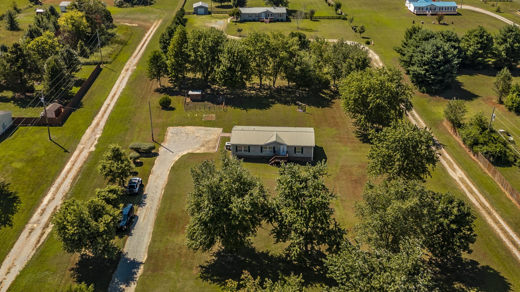 136 East Biggs Road Portland, TN 37148 - Photo 5 of 47 an aerial view of residential houses with outdoor space