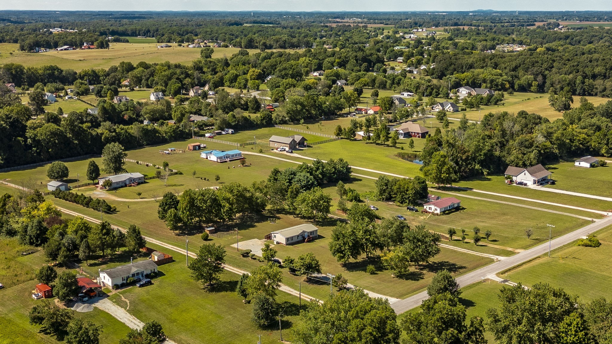 136 East Biggs Road Portland, TN 37148 - Photo 9 of 47 an aerial view of residential houses with outdoor space