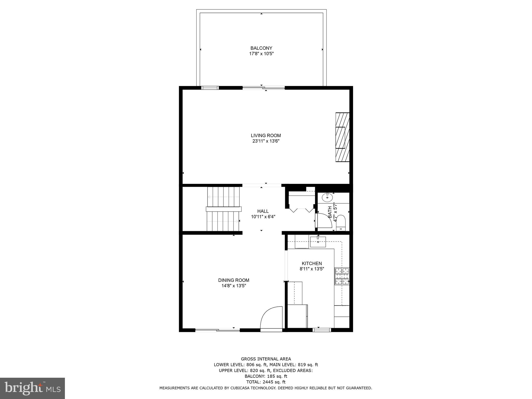 1674 Wainwright Drive Reston, VA 20190 - Photo 30 of 31 floor plan main level