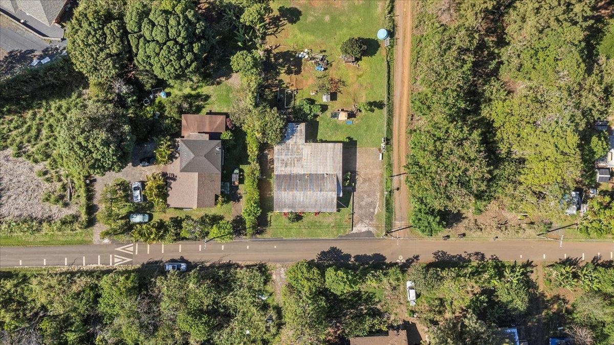 2226 Lilikoi Road Haiku, HI 96708 - Photo 14 of 50 an aerial view of a house with a yard and large trees