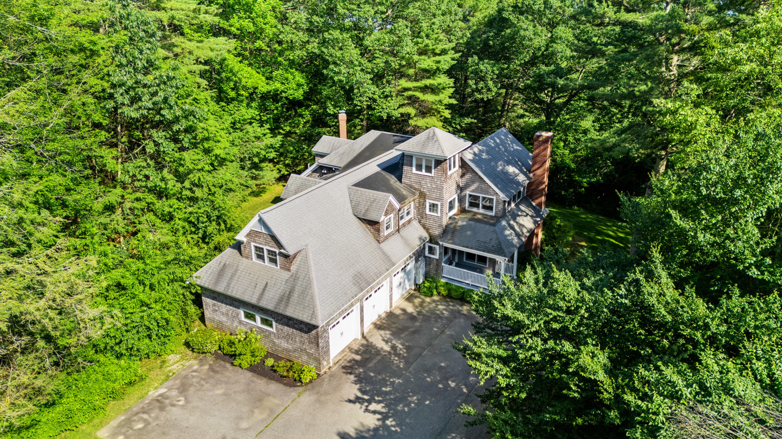 89 Schooner Ridge Road Cumberland, ME 04110 - Photo 49 of 54 Aerial View