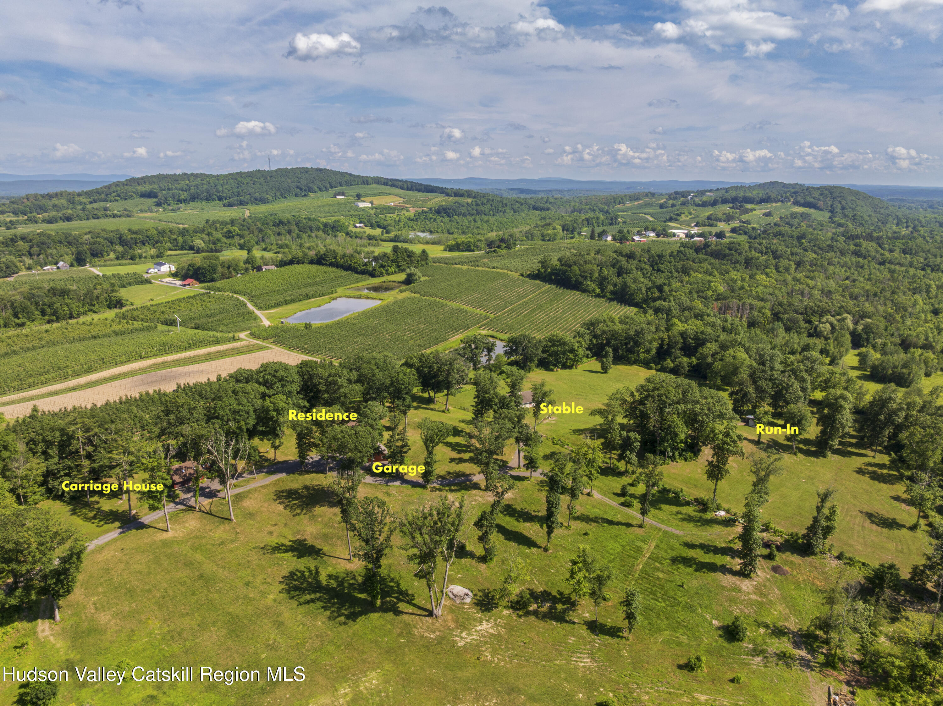 48 County Rte 14, Unit NONE Hudson, NY 12534 - Photo 45 of 48 LVF - Aerial