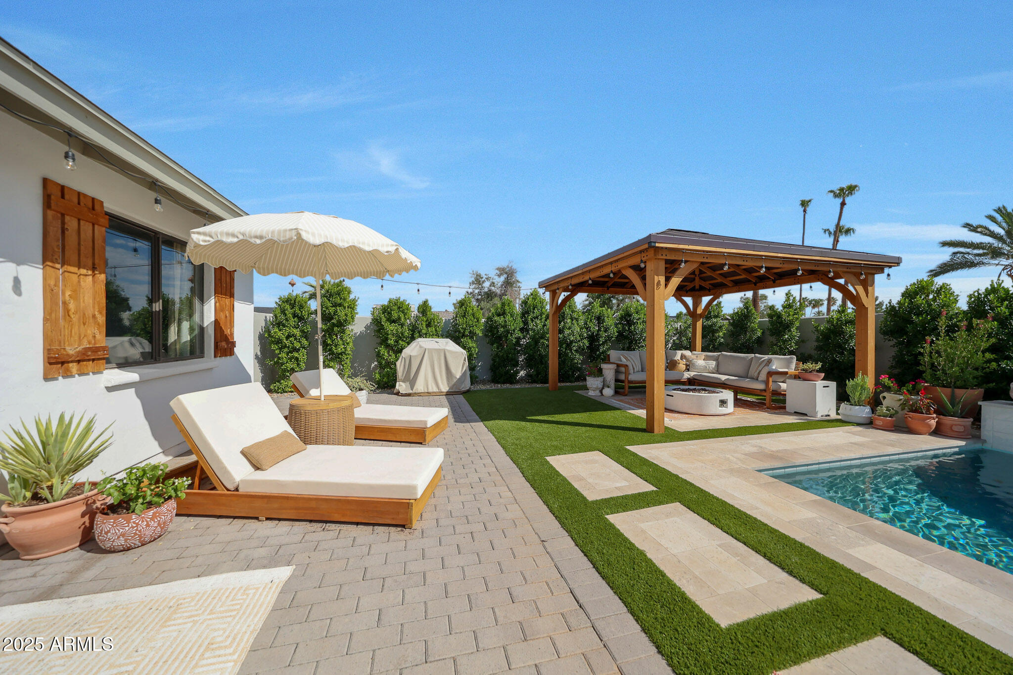 7031 East Monte Vista Road Scottsdale, AZ 85257 - Photo 20 of 23 Backyard Retreat