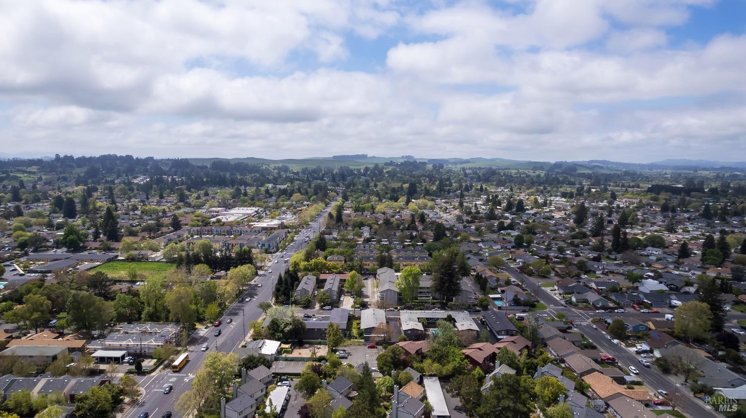 8020 Beverly Drive Rohnert Park, CA 94928 - Photo 17 of 35 an aerial view of a city