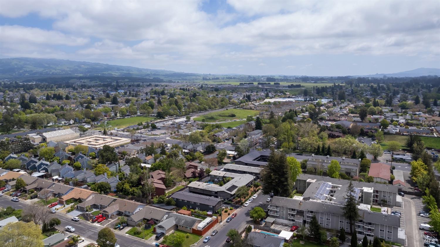 8020 Beverly Drive Rohnert Park, CA 94928 - Photo 20 of 35 an aerial view of a city