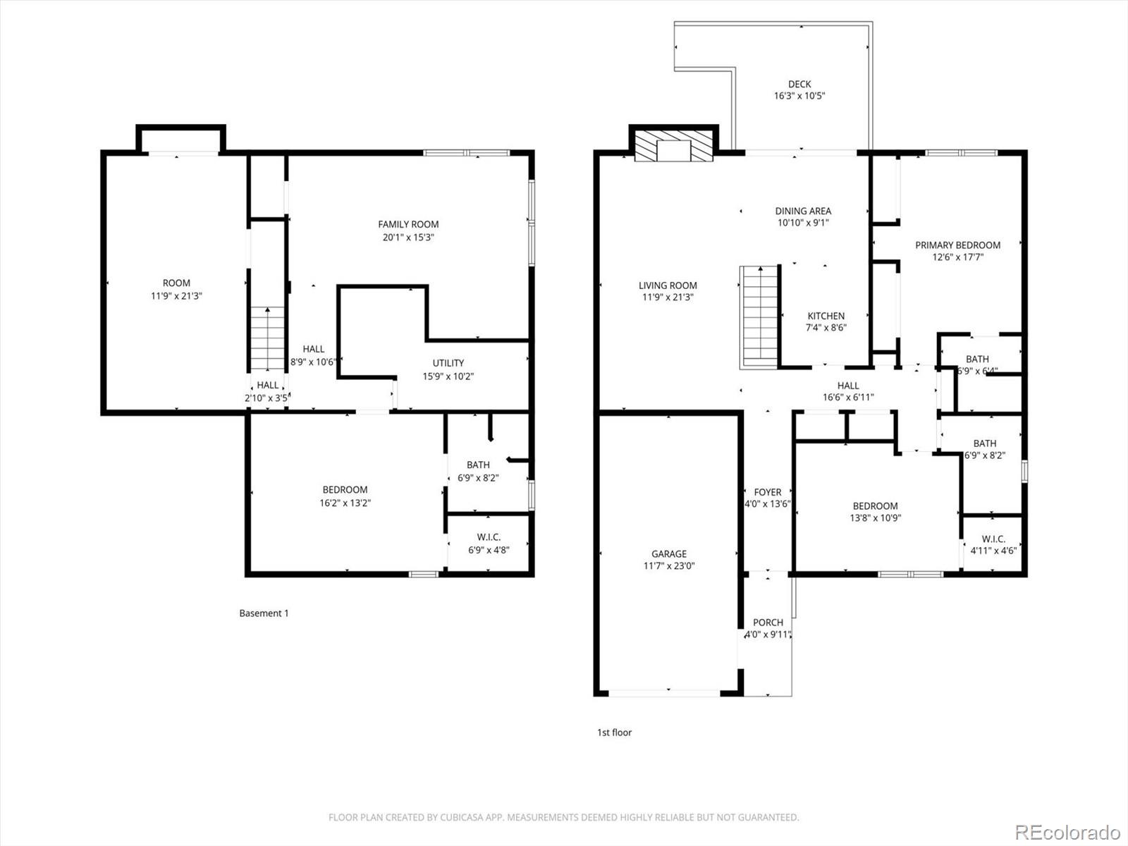6505 West 34th Avenue Wheat Ridge, CO 80033 - Photo 26 of 28 a picture of a floor plan