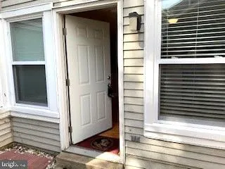 a view of front door of house