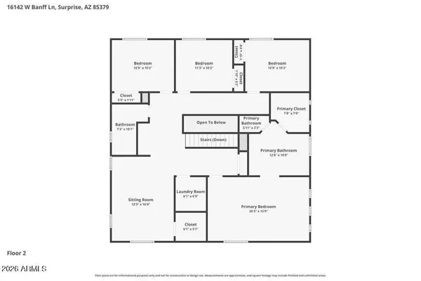 $2,555 | 16142 West Banff Lane, Surprise, AZ 85379