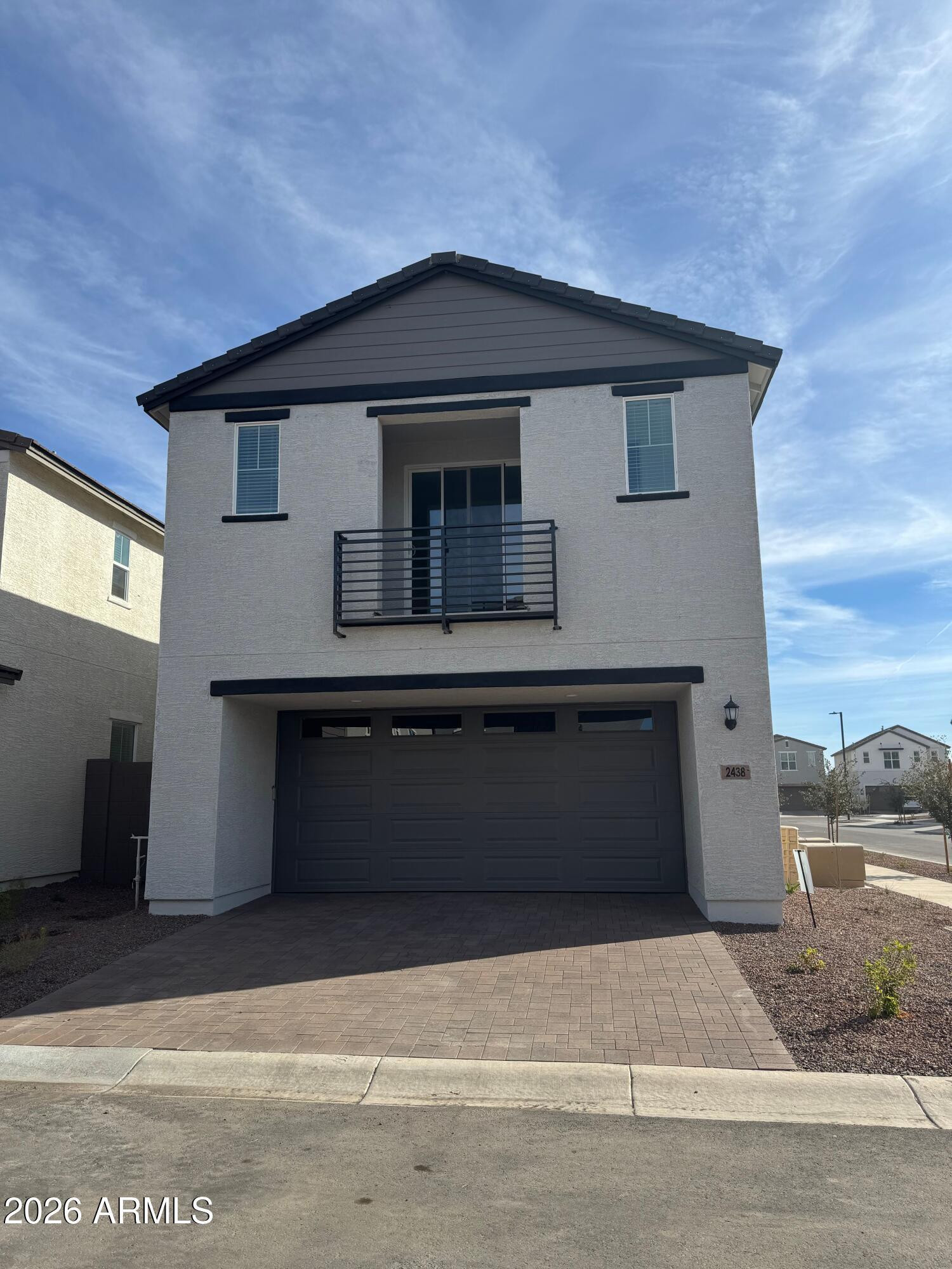 2438 West Rowel Road Phoenix, AZ 85085 - Photo 1 of 30 a front view of a house with garage