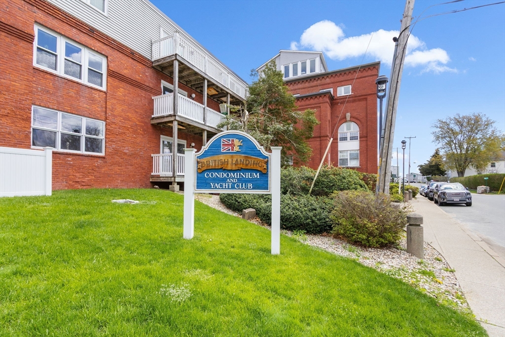 45 Main Street, Unit 21 Wareham, MA 02571 - Photo 1 of 29 a sign on the side of a building