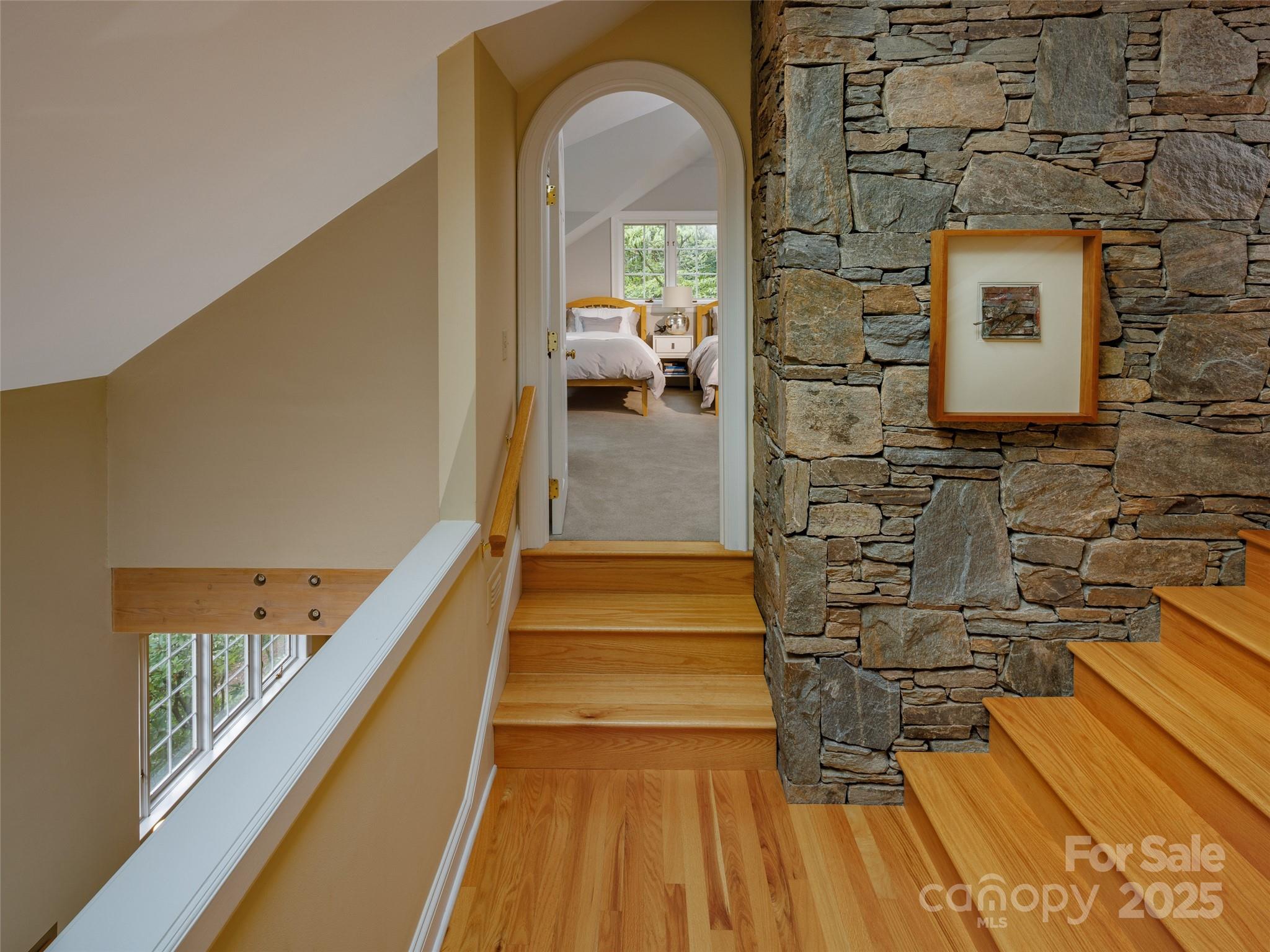 52 Robinhood Road Asheville, NC 28804 - Photo 15 of 19 a view of balcony with wooden floor