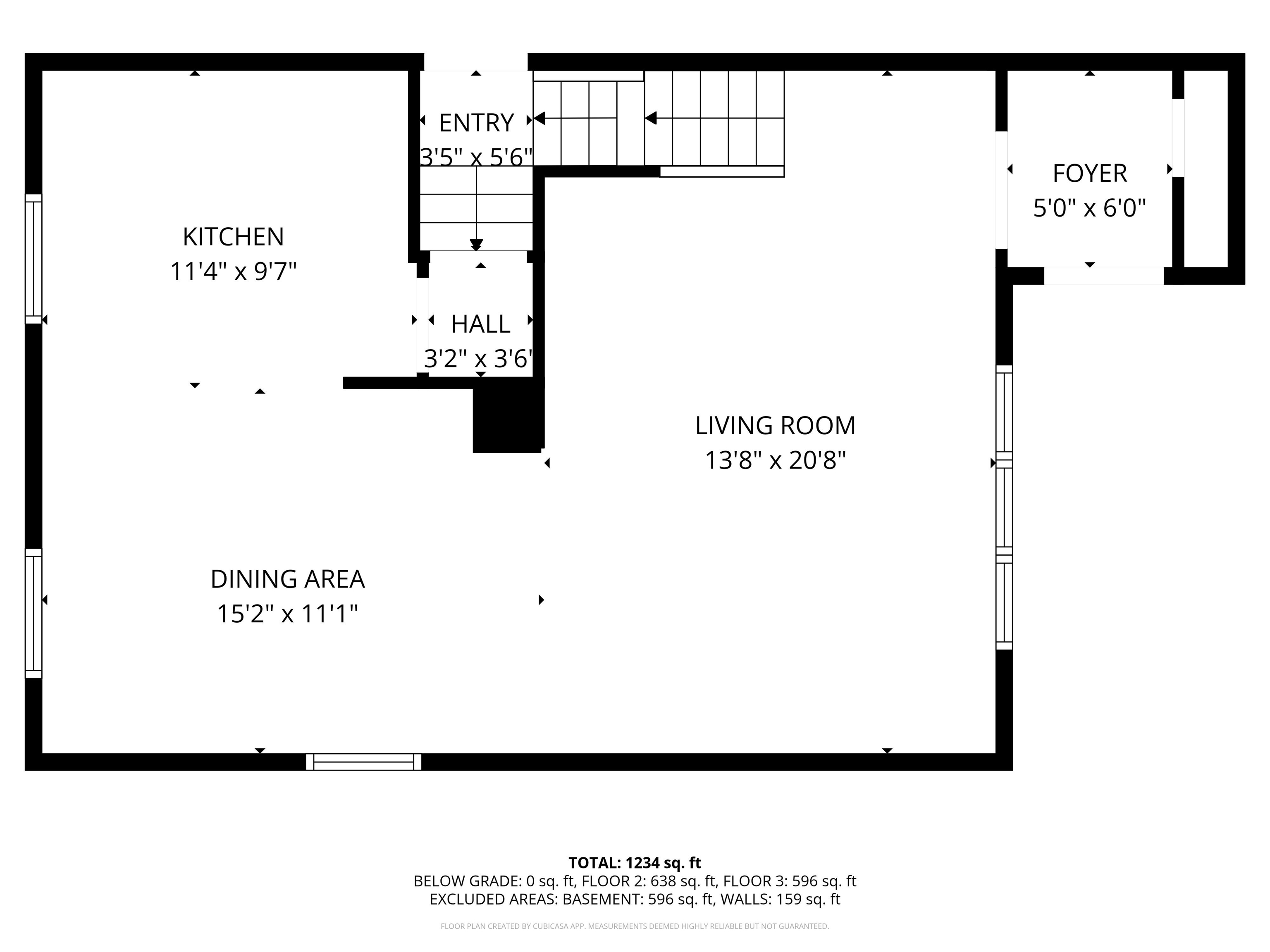 2011 East 6th Street Superior, WI 54880 - Photo 27 of 36 First Floor Dimensions and Plan