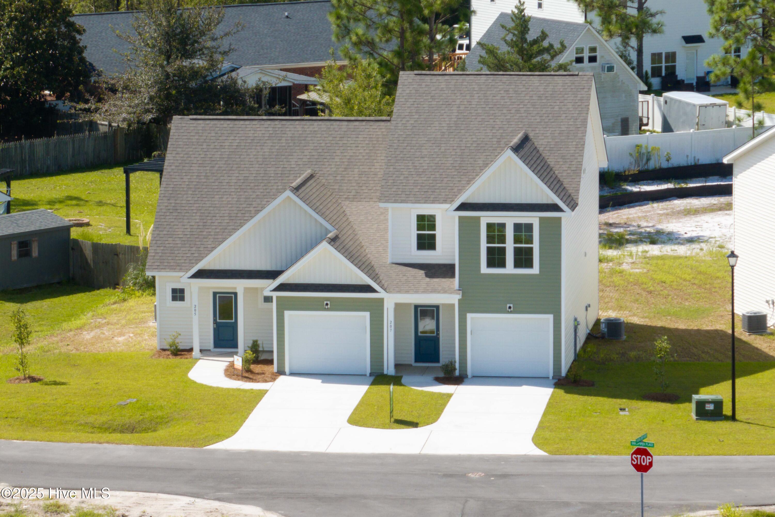 207 Sandpiper Place Holly Ridge, NC 28445 - Photo 26 of 27 Sand Piper Place - Exterior_Aerials - Ed