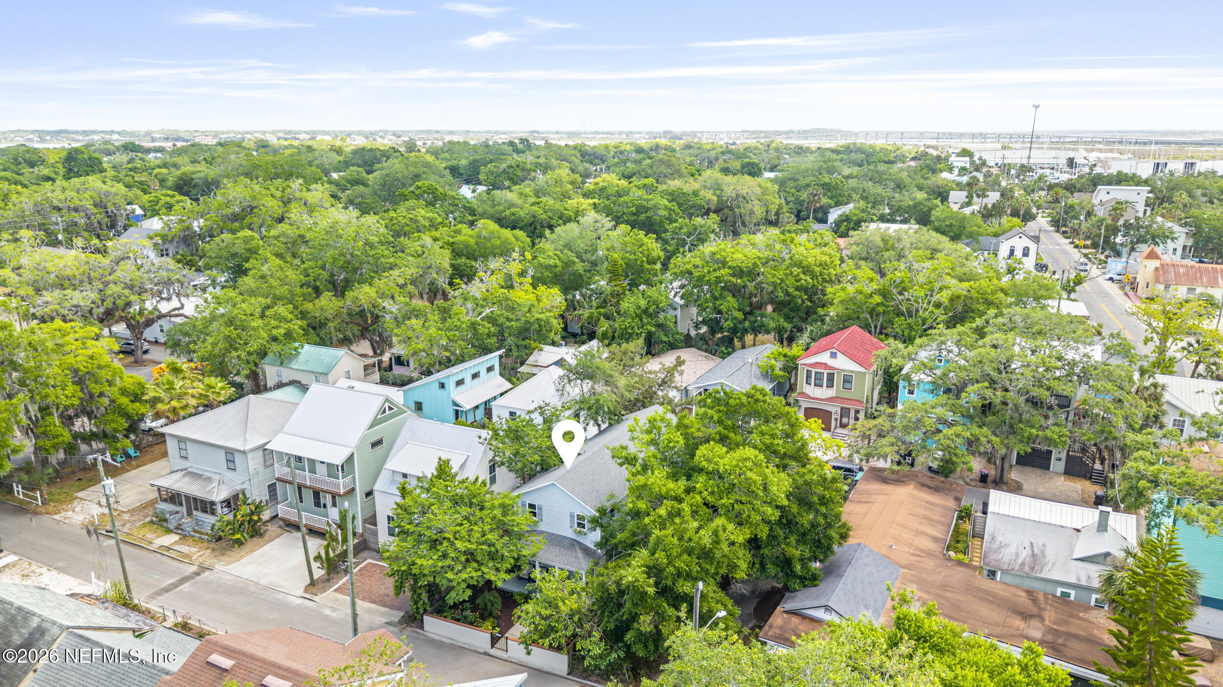 125 Moore Street St. Augustine, FL 32084 - Photo 46 of 53 125 Moore aerial4