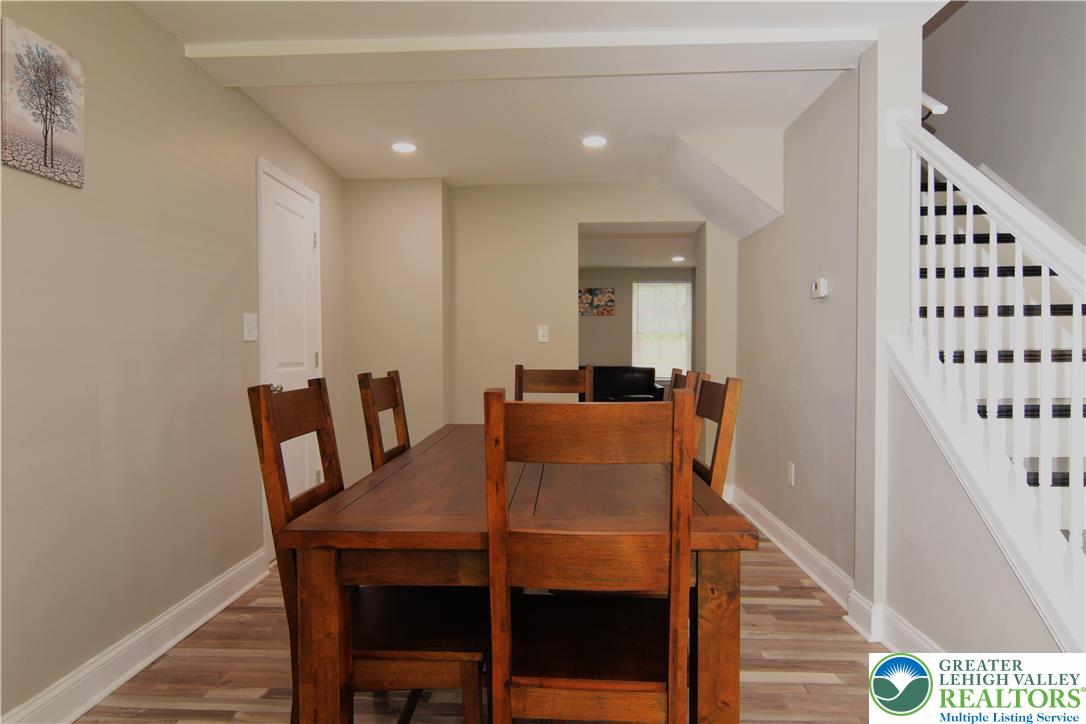 1500 Rock Street, Unit 1 Lehighton, PA 18235 - Photo 31 of 67 a view of a dining room with furniture and wooden floor