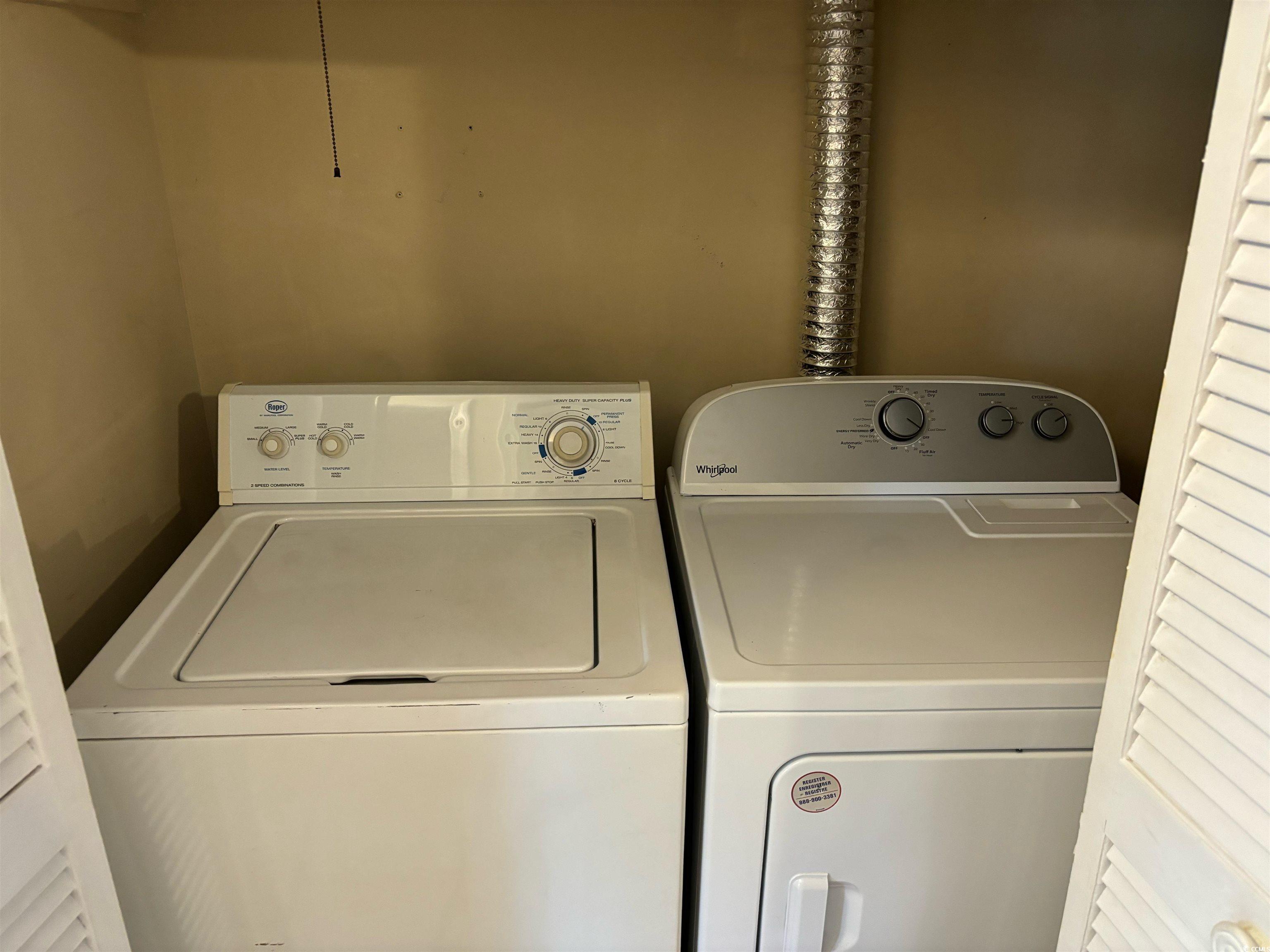 1025 Carolina Road, Unit G3 Conway, SC 29526 - Photo 9 of 11 Clothes washing area featuring washer and clothes dryer