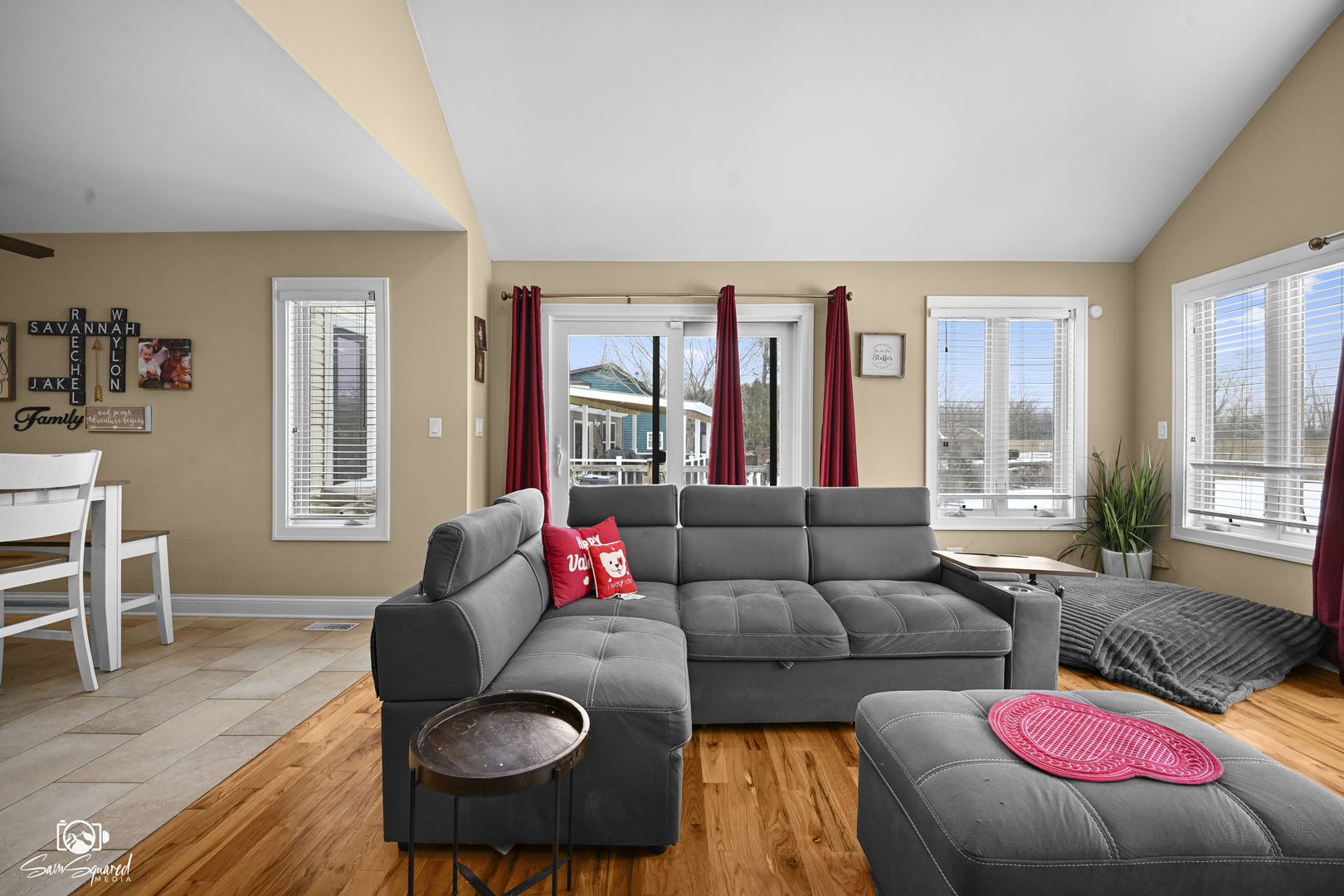32 Largemouth Lane Wilmington, IL 60481 - Photo 16 of 34 a living room with furniture and a wooden floor