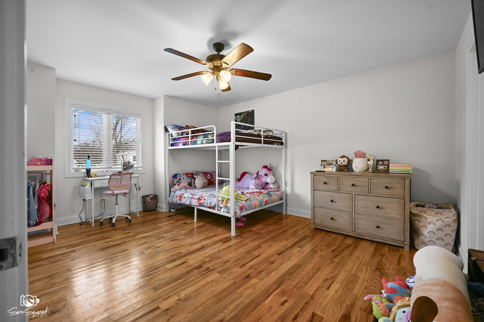 32 Largemouth Lane Wilmington, IL 60481 - Photo 30 of 45 a bedroom with a bed and wooden floor