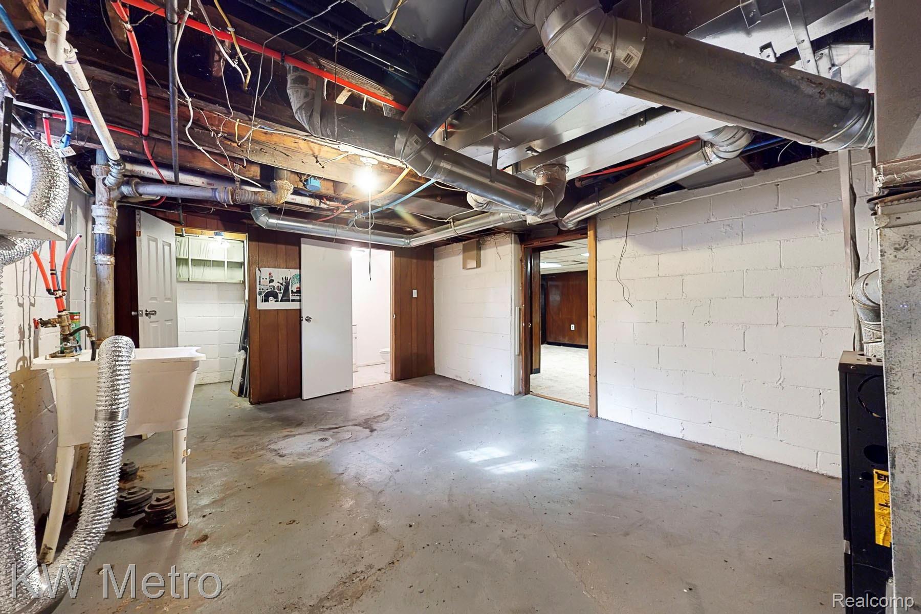 18410 Rutherford Street Detroit, MI 48235 - Photo 24 of 27 Basement