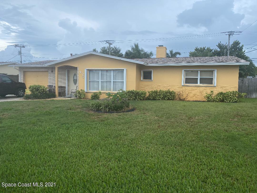 405 Rosedale Drive Satellite Beach, FL 32937 - Photo 1 of 19 front of house
