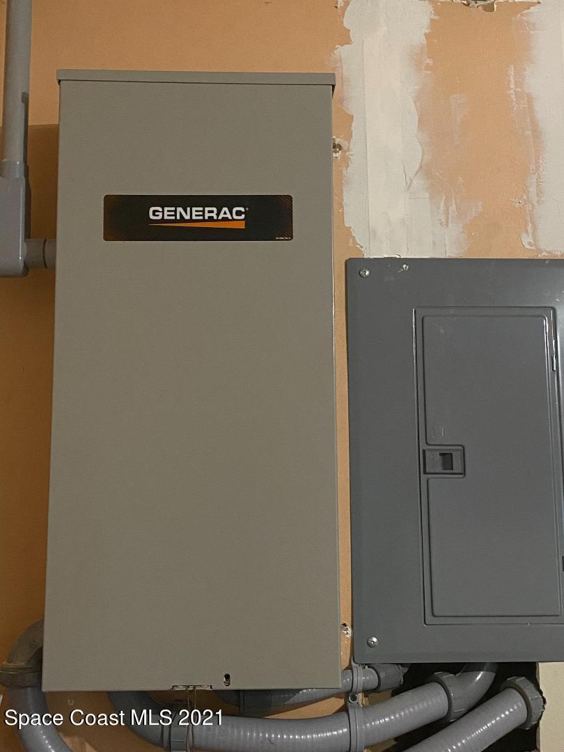 405 Rosedale Drive Satellite Beach, FL 32937 - Photo 17 of 19 generac inside