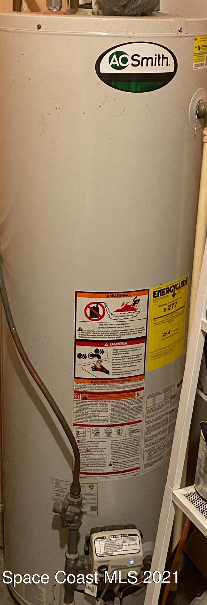 405 Rosedale Drive Satellite Beach, FL 32937 - Photo 19 of 19 hot water Heater