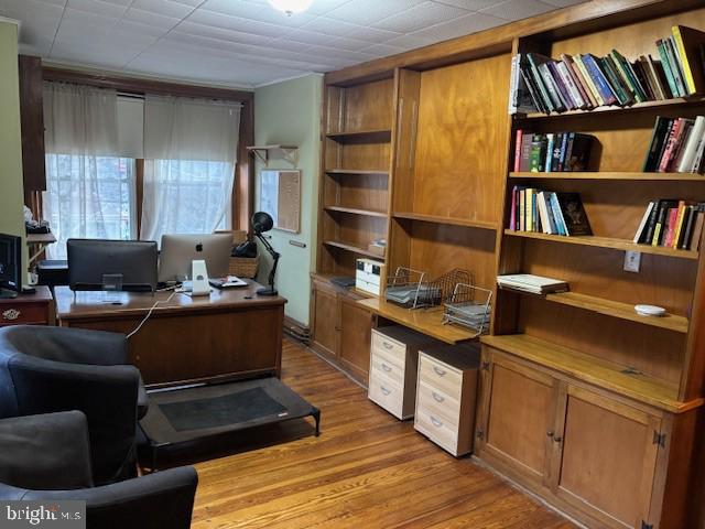 506 Trinity Place Ambler, PA 19002 - Photo 22 of 29 a room with furniture cabinets and a book shelf