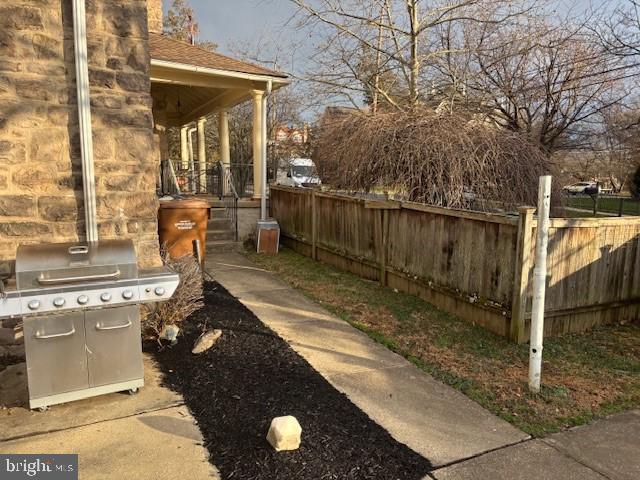 506 Trinity Place Ambler, PA 19002 - Photo 25 of 29 a view of a backyard with sitting area