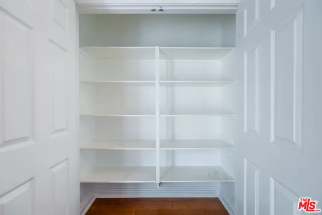 a view of a room with shelf
