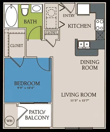 $1,001 | 12800 Center Lake Drive, Unit 132, Austin, TX 78753