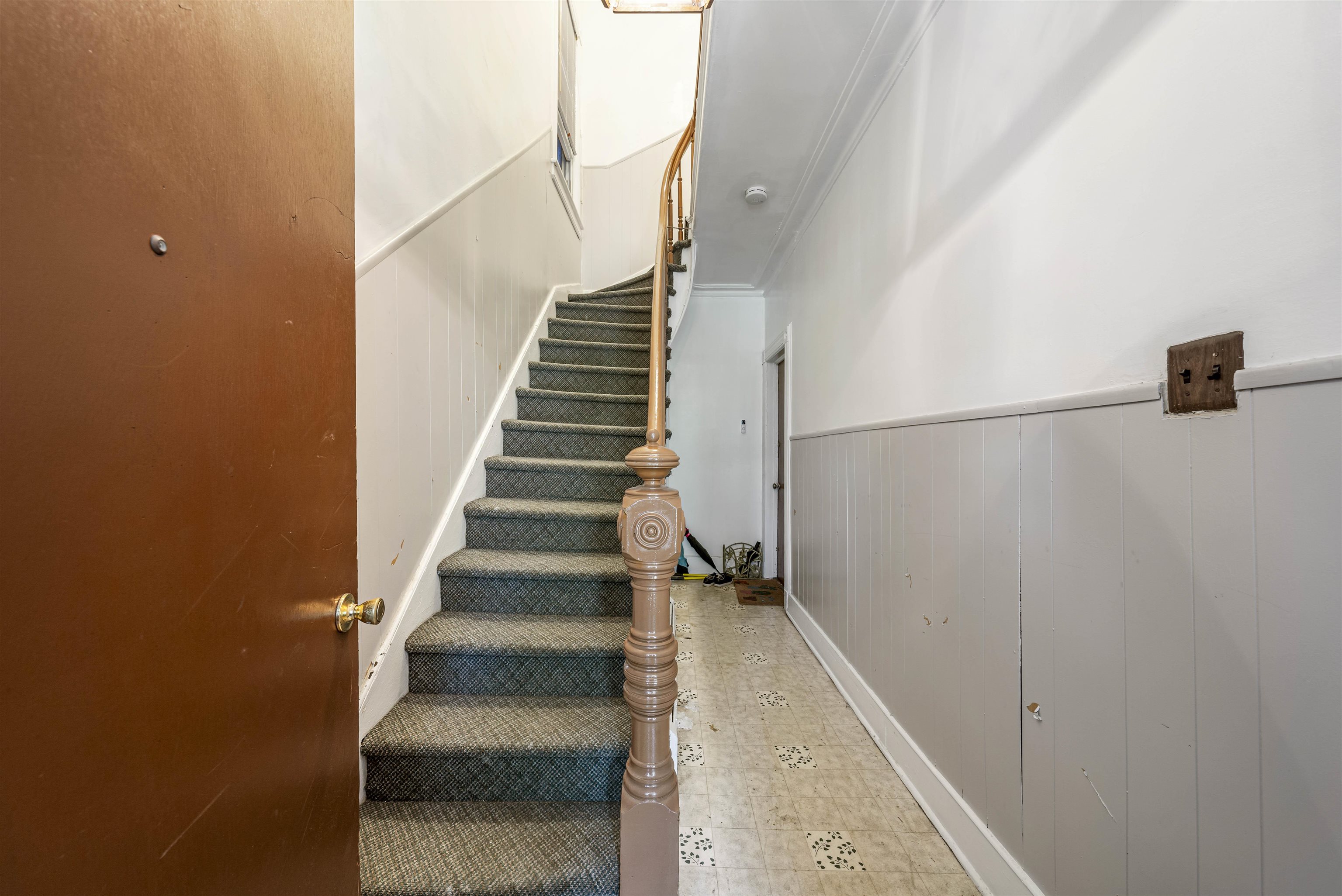 816 20th Street Union City, NJ 07087 - Photo 15 of 15 a view of entryway and hall with wooden floor