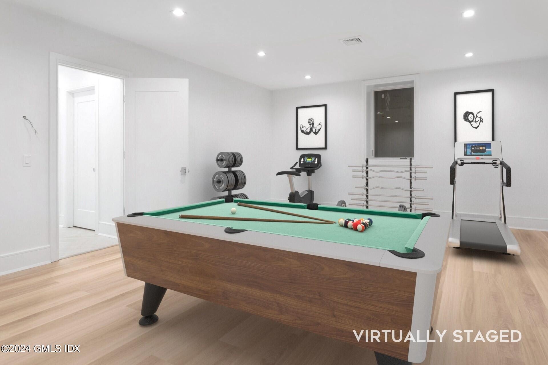 151 East Elm Street Greenwich, CT 06830 - Photo 21 of 29 a room with pool table and windows