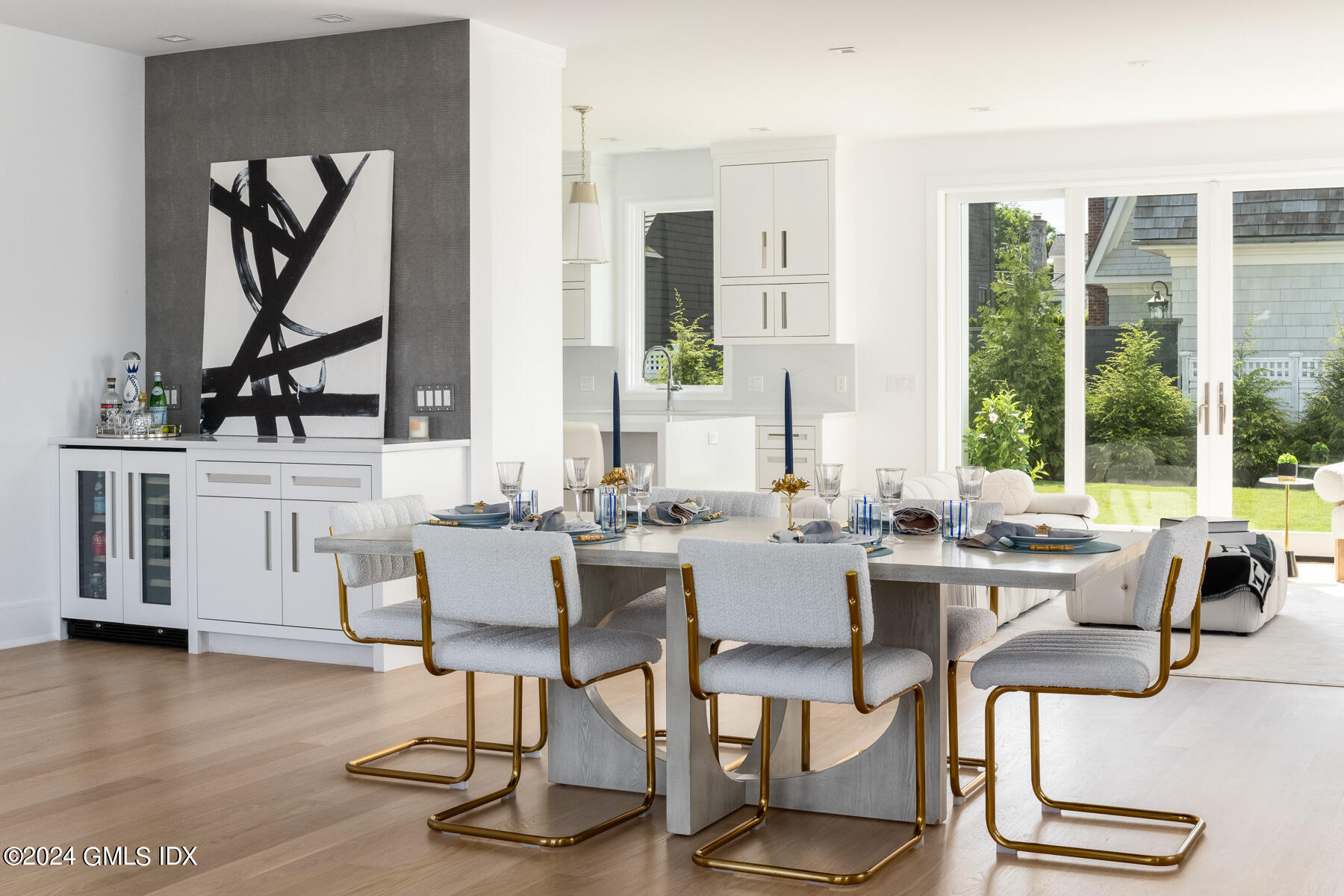 151 East Elm Street Greenwich, CT 06830 - Photo 4 of 29 a view of a dining room with furniture window and outside view