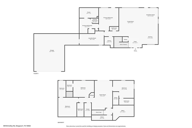 $997,777 | 409 Brindley Road, Maypearl, TX 76064