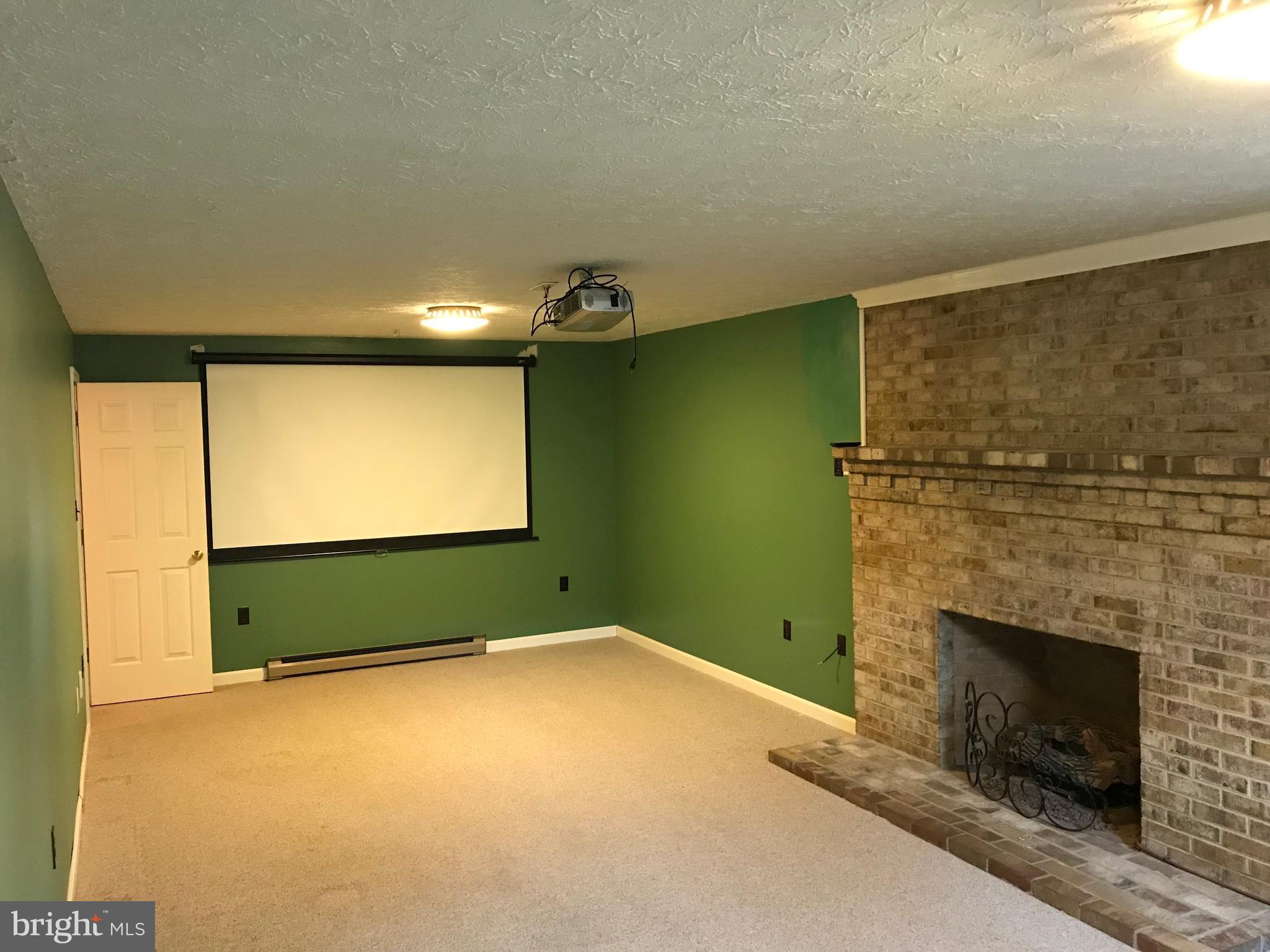 109 Russelcroft Road Winchester, VA 22601 - Photo 26 of 30 Rec Rm/Theater W/Fireplace w/Gas