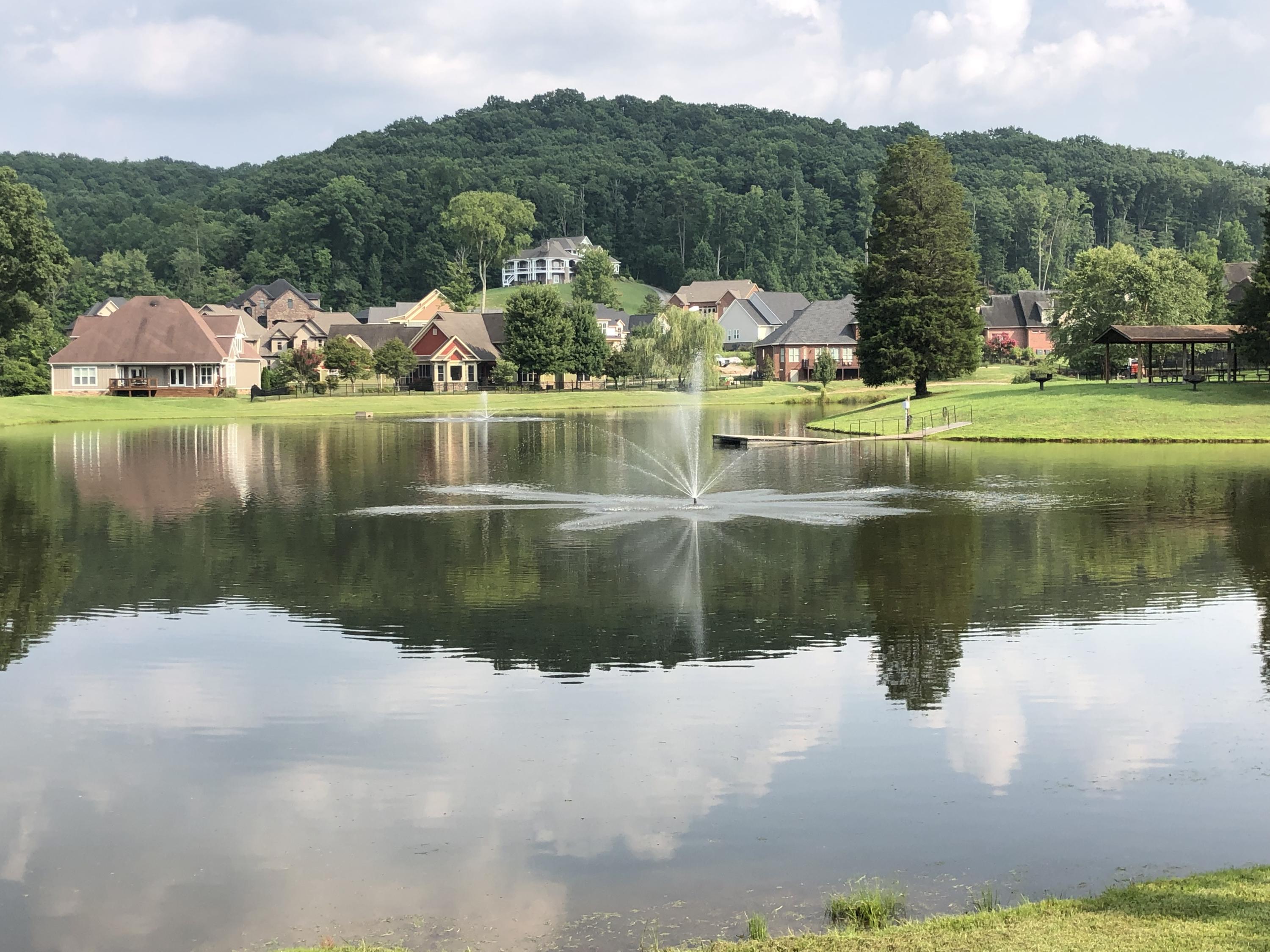 173 Crossroads Boulevard Oak Ridge, TN 37830 - Photo 23 of 25 Beautiful Pond With Two Fountains