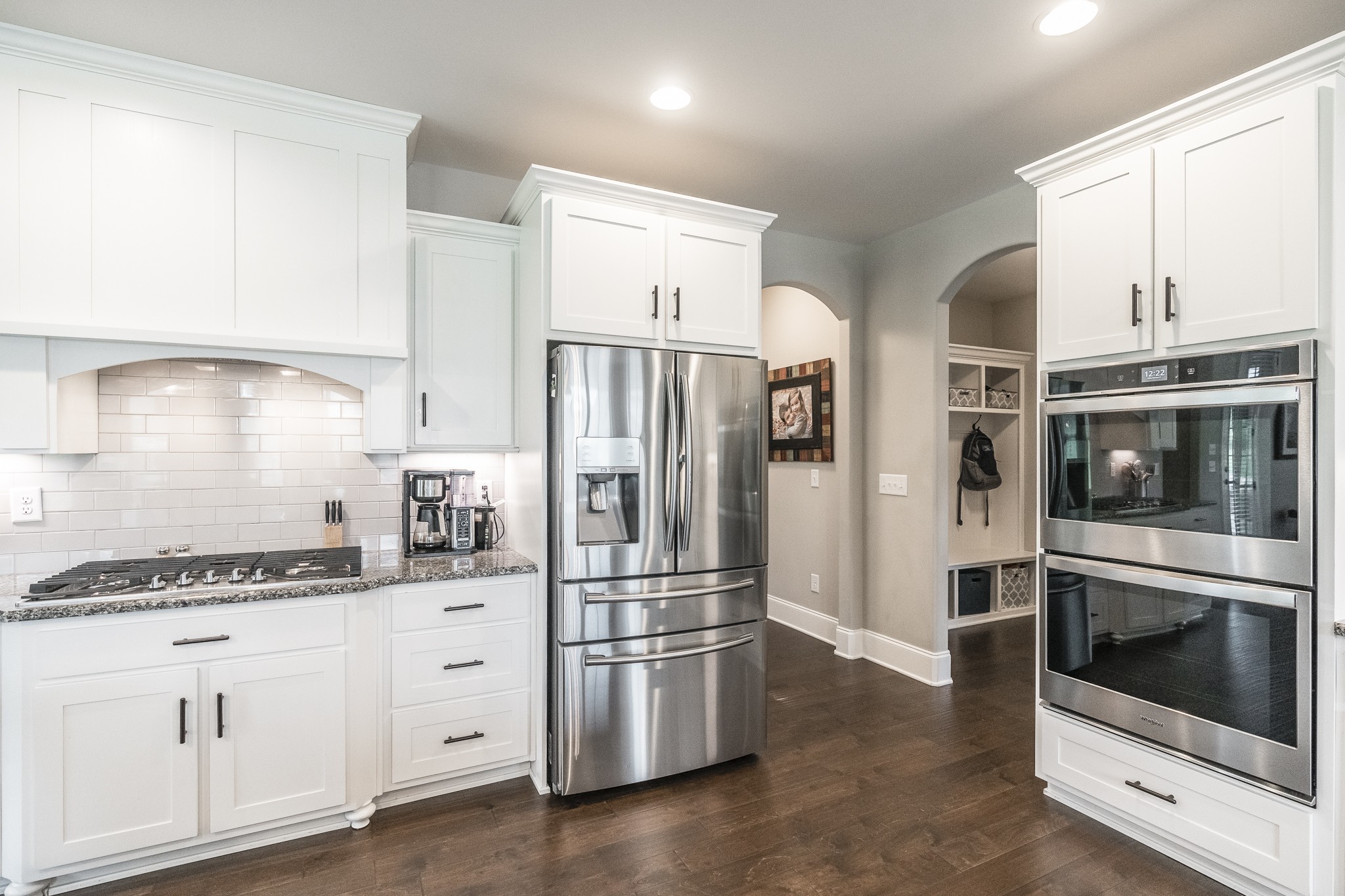 1395 Center Point Road Hendersonville, TN 37075 - Photo 22 of 50 a kitchen with stainless steel appliances a refrigerator sink and microwave