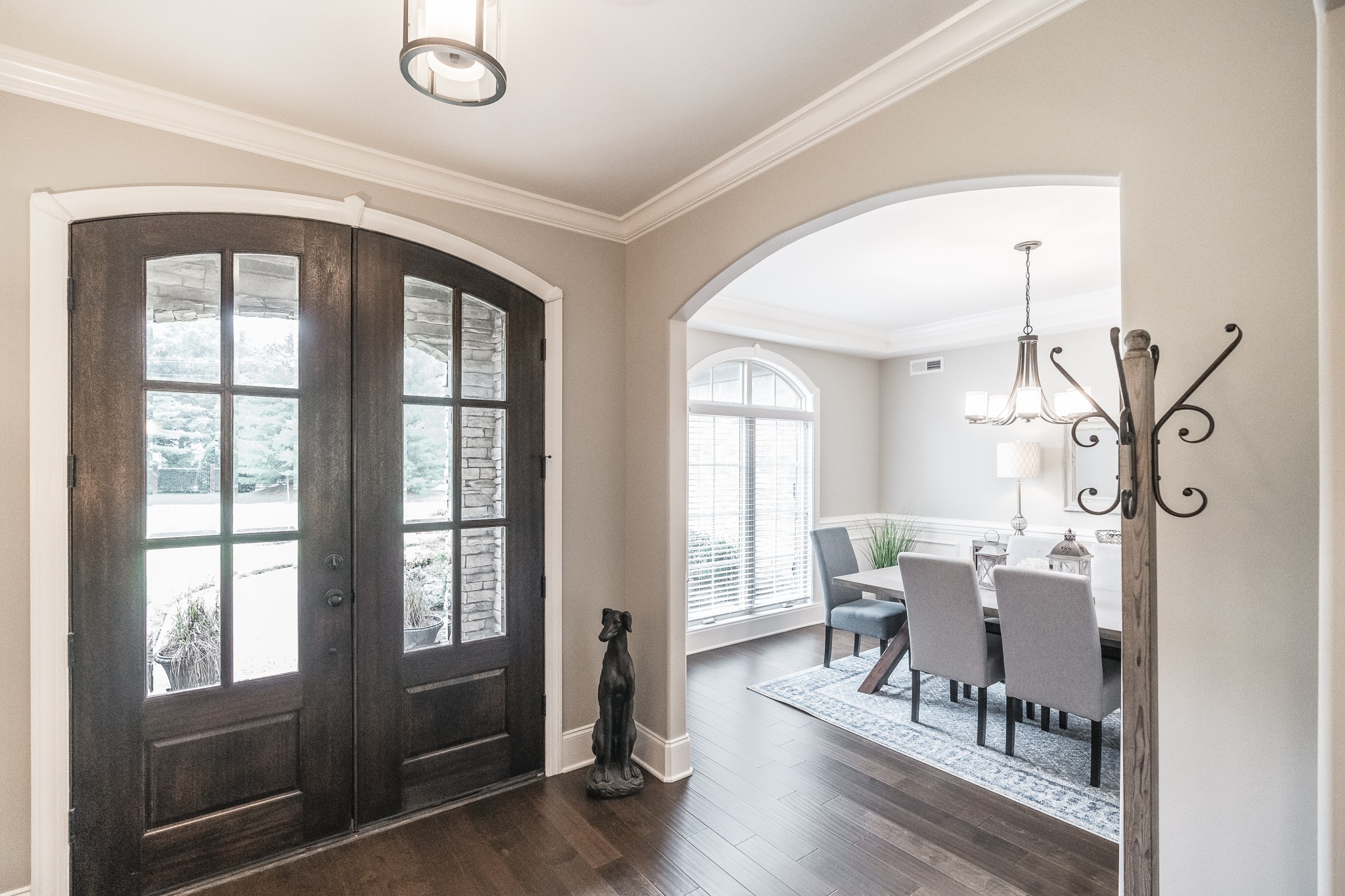 1395 Center Point Road Hendersonville, TN 37075 - Photo 4 of 50 a view of a dining room with furniture windows and wooden floor