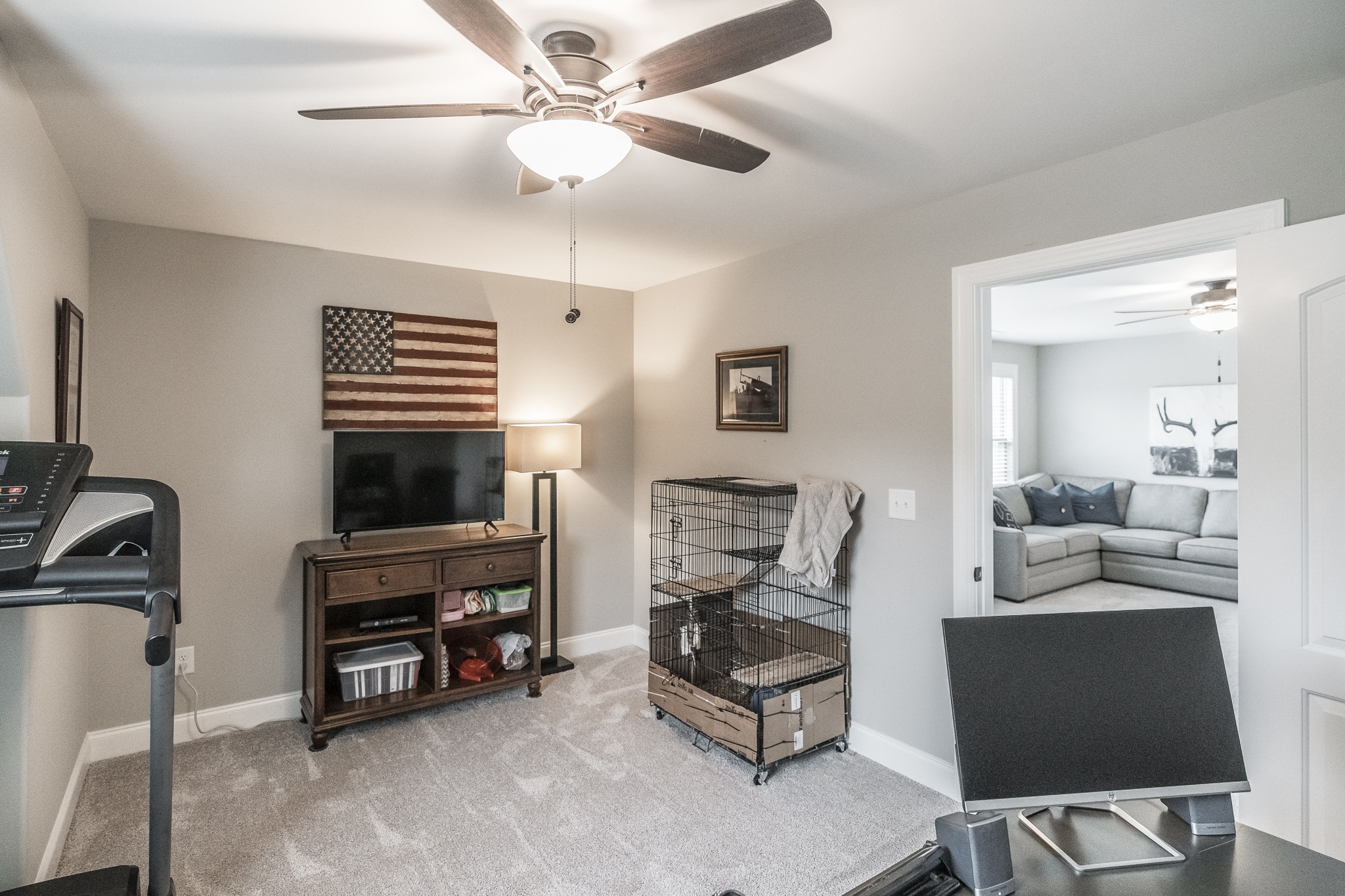 1395 Center Point Road Hendersonville, TN 37075 - Photo 39 of 50 a living room with furniture and a flat screen tv