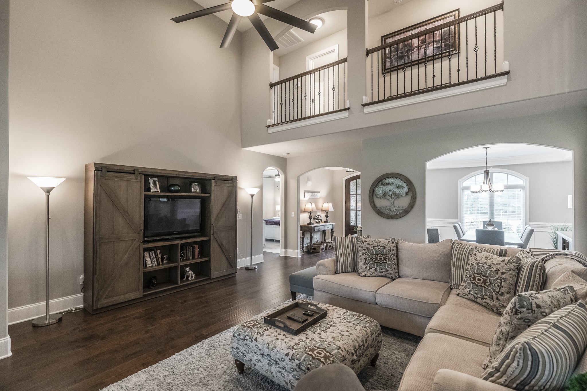1395 Center Point Road Hendersonville, TN 37075 - Photo 10 of 50 a living room with furniture and a flat screen tv