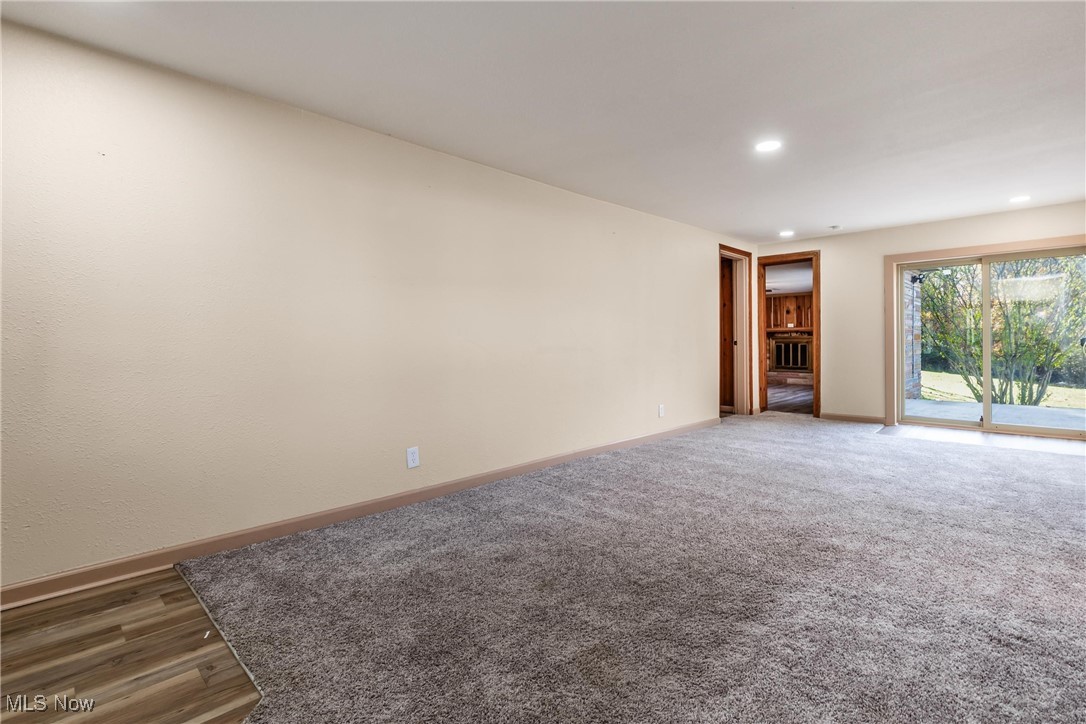 724 Garden Road Zanesville, OH 43701 - Photo 3 of 22 Spare room with recessed lighting and baseboards