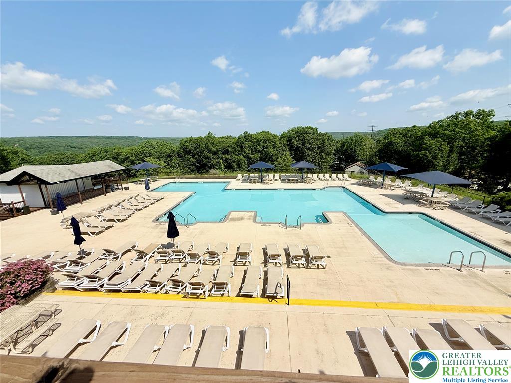 193 Canterbury Road Bushkill, PA 18324 - Photo 29 of 32 a view of a swimming pool with an ocean view