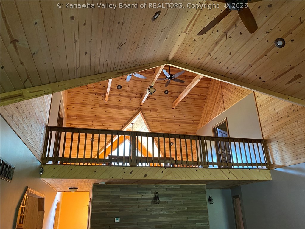 1450 Fulls Fork Road Le Roy, WV 25252 - Photo 3 of 25 Standing in the great room looking up
